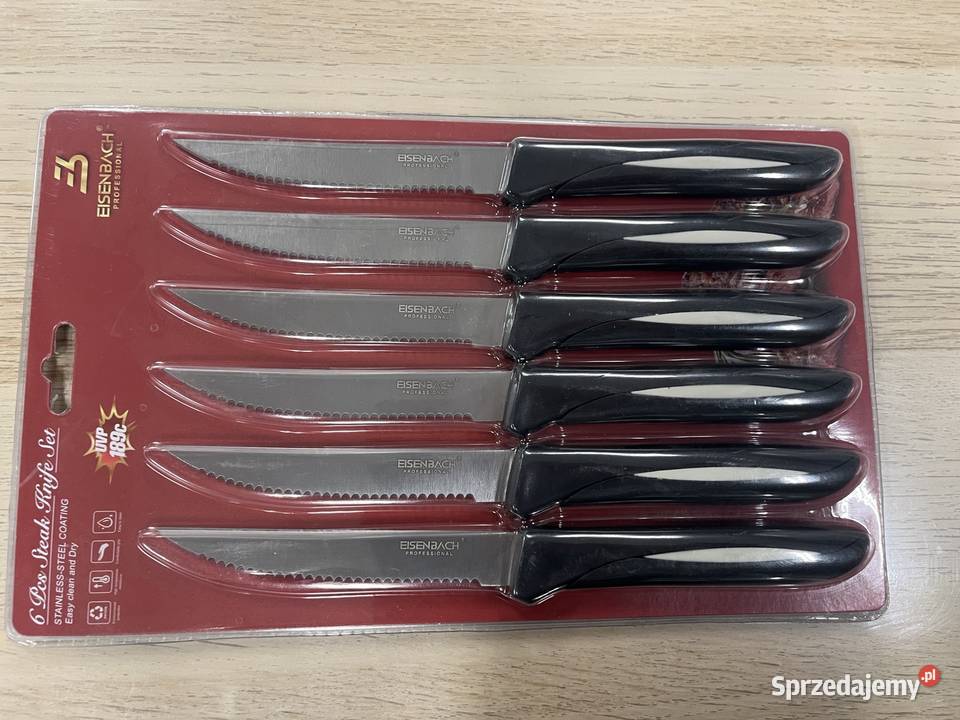 Eisenbach Professional zestaw 6 noży do steków Noże i nożyce kuchenne Kraków