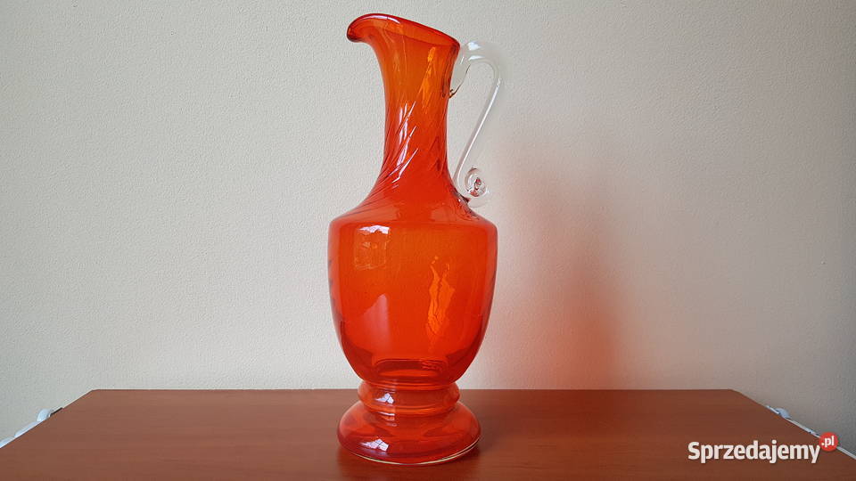 Kanelowany dzbanek Fiedorowicz Ząbkowice Staszic Porcelana i szkło Dąbrowa Górnicza