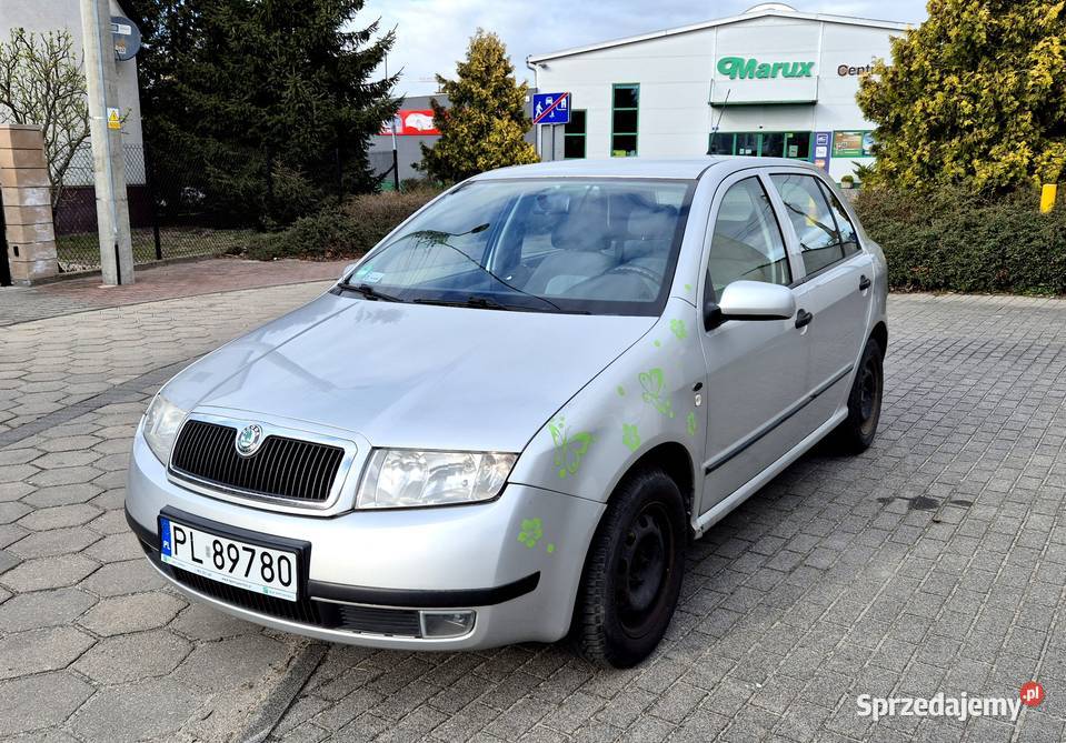 Skoda Fabia 14 Benzyna Rok produkcji 2000 Leszno