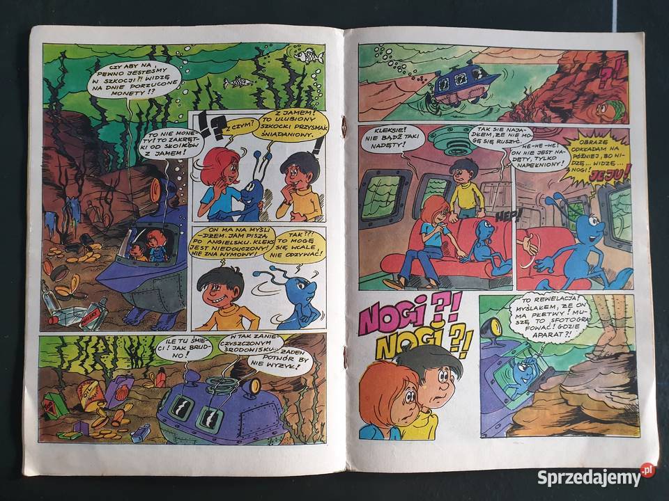 Przygody Konki Jonka i Kleksa cz II 1985 dla dzieci Gdynia