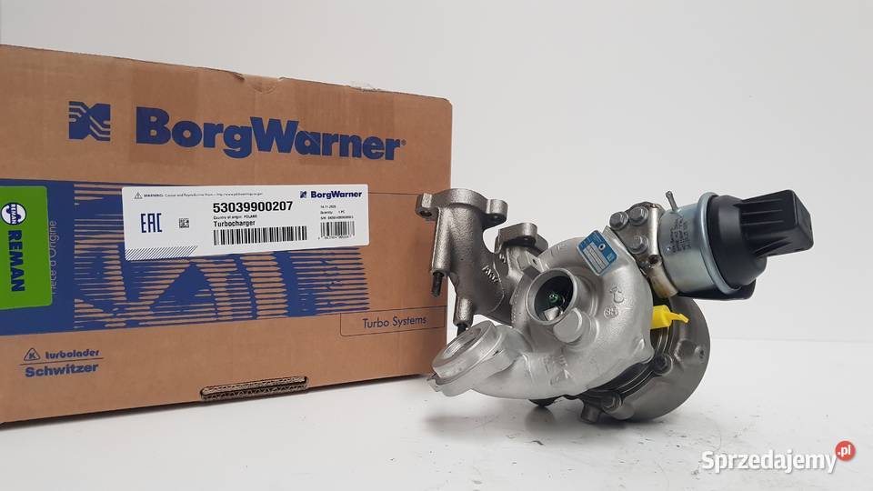 Turbosprężarka BorgWarner KKK Oryginal Reman Siedlce