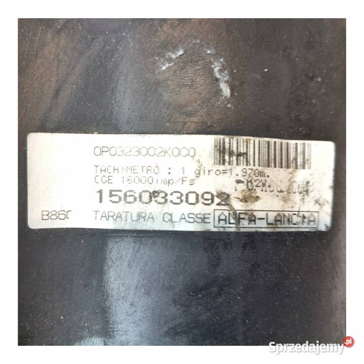 LICZNIK ZEGARY 156033092 Alfa Romeo 166 20 16V lubelskie Chełm