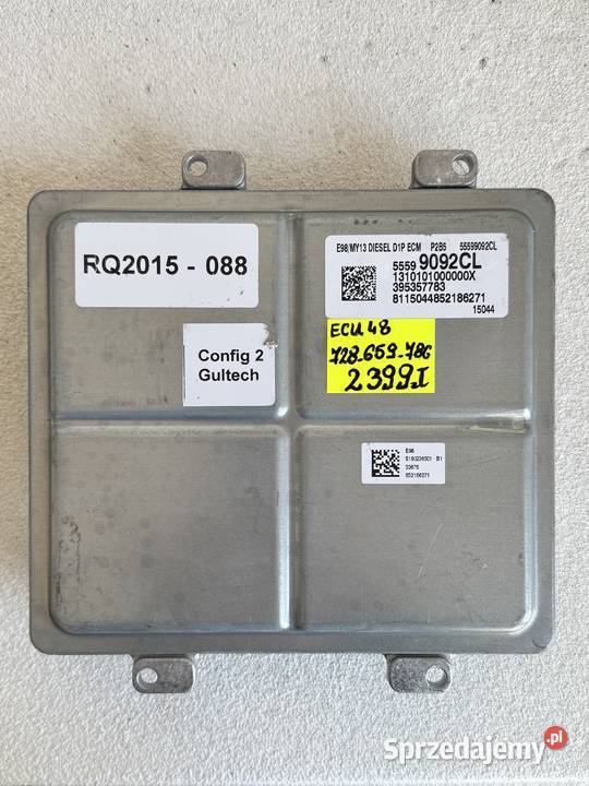 NOWY ECU KOMPUTER STEROWNIK SILNIKA 55599092CL Warszawa