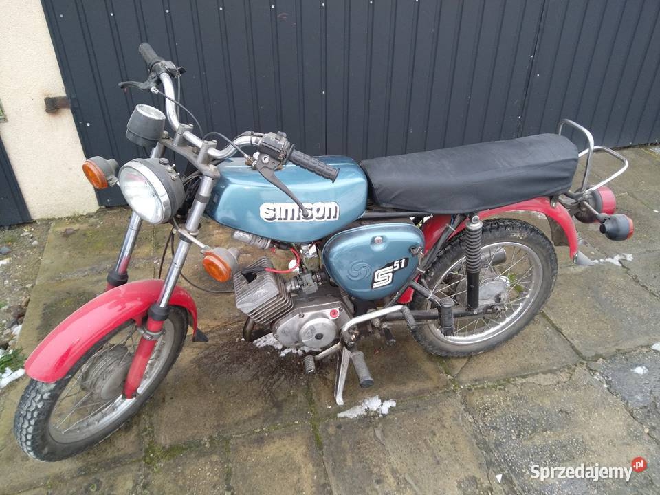 Simson S51 zarejestrowany Włoszczowa