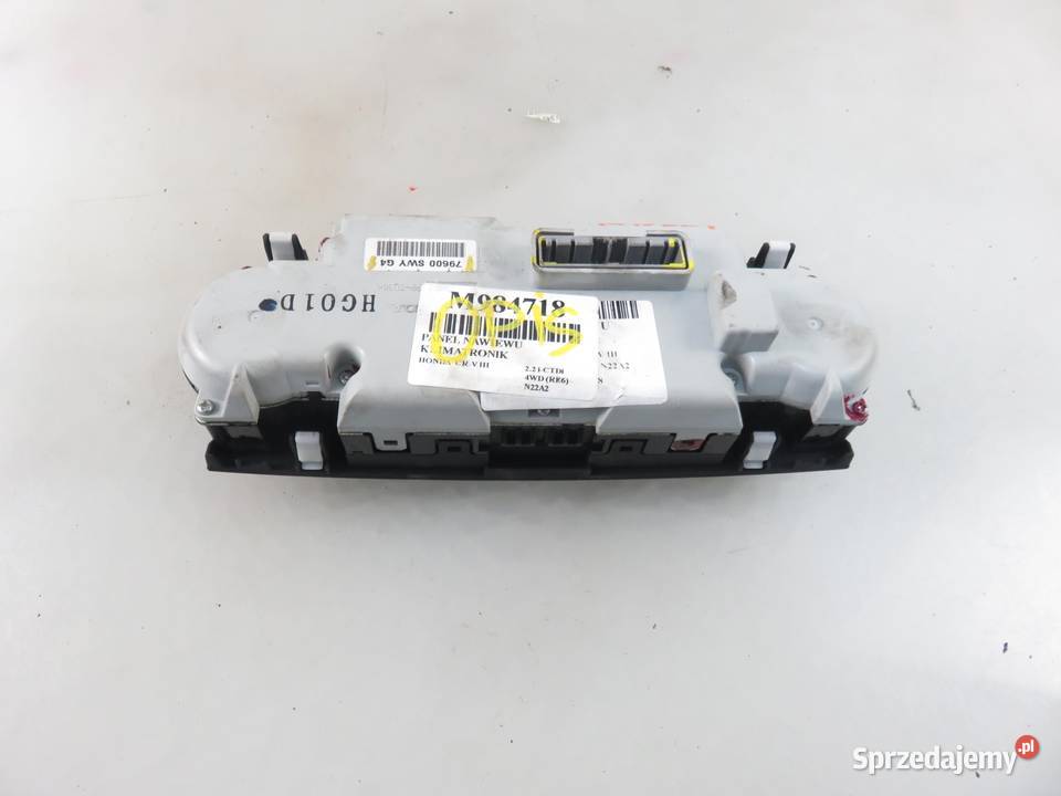 KLIMATRONIK HONDA CRV III 79600SWYG4 Wyposażenie wnętrza