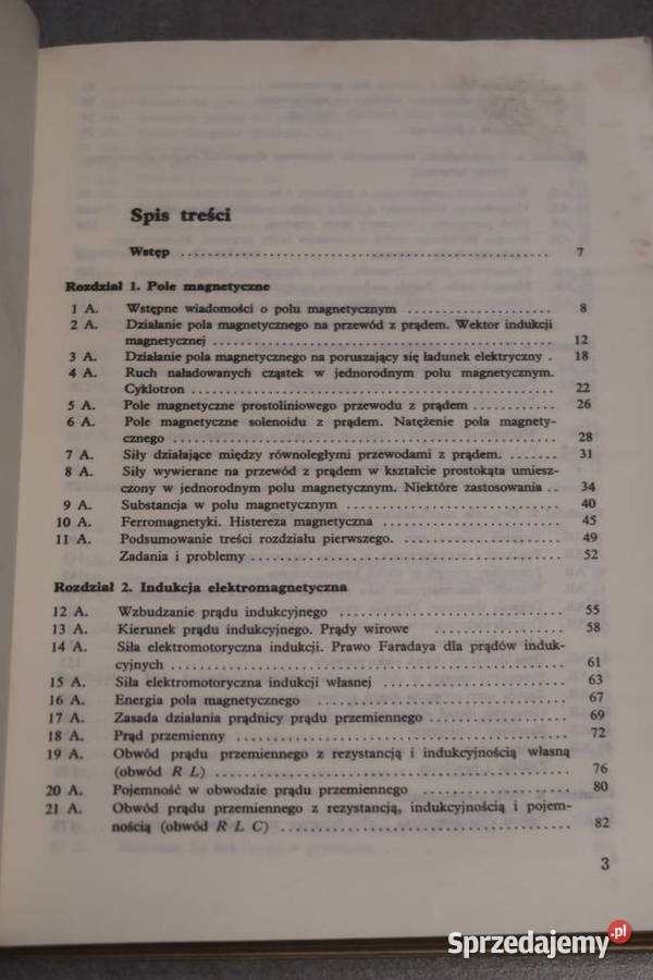 Do sprzedania mam książkę pt FIZYKA klasy III tradycyjny podręcznik Siedlce sprzedam