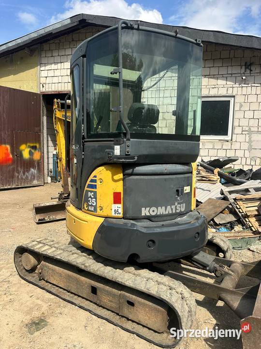 Minikoparka Gąsienicowa KOMATSU PC35 PC35MR2 Motoryzacja