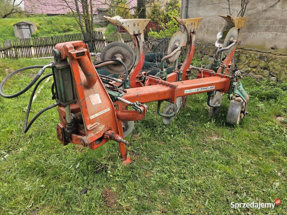 Pług Kverneland 3 skibowy obrotowy 16 Mońki