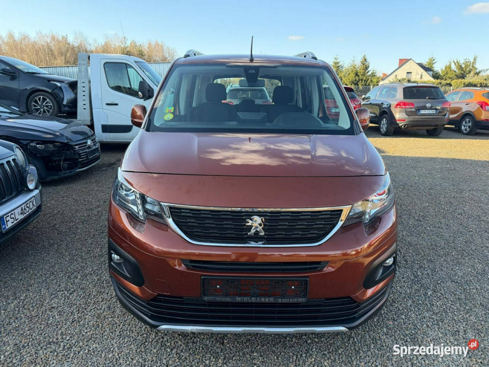 Peugeot RIFTER klima navi kamery gwarancja ASR (kontrola trakcji) Zbąszyń
