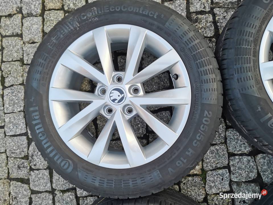 Koła 20555 16 Skoda 5x112 Octavia Letnie ET46 Łęknica