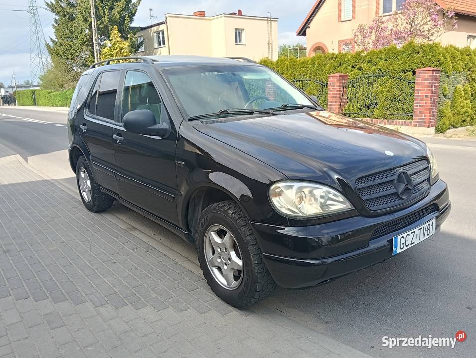 Mercedes ML 32 V6 Gaz BEZWYPADKOWY sprowadzony Słupsk