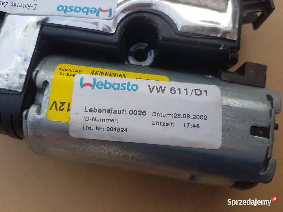 VW Phaeton silniczek silnik sterowania wyposażenie elektryczne Części Legnica
