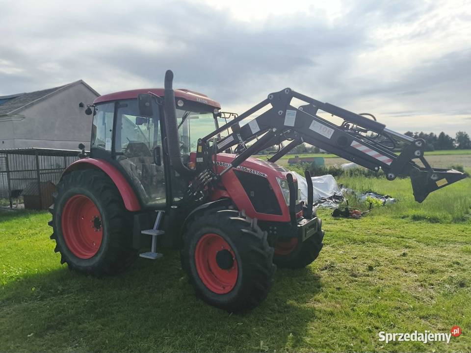 Ciągnik rolniczy Zetor Proxima 100 z ładowaczem Zawidz Mały sprzedam