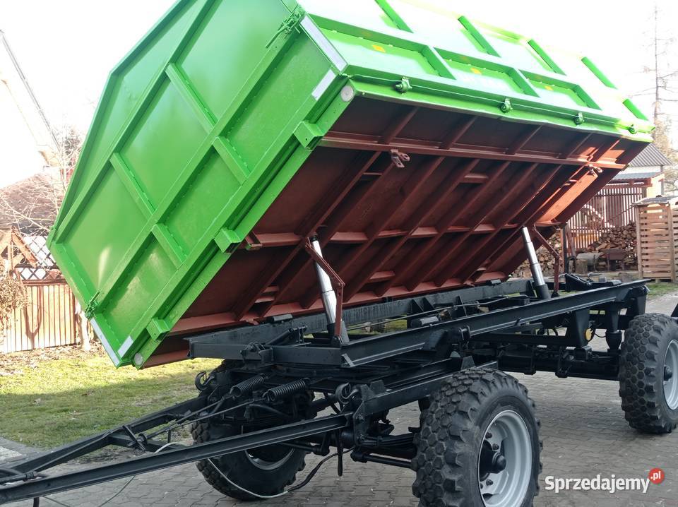 Przyczepa rolnicza hl 6011 Bss zarejestrowana Przyczepy rolnicze Krasnystaw sprzedam