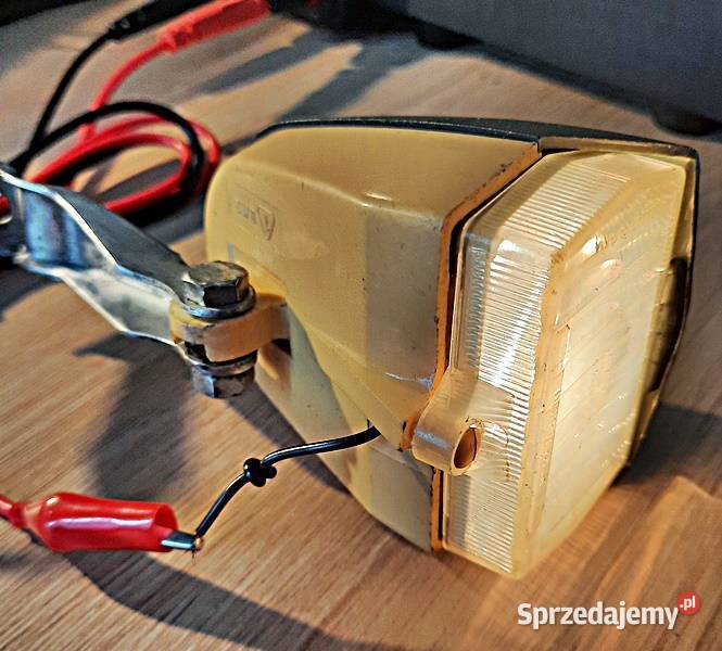 Lampa przednia do zabytkowego roweru DDR Ruhla Ostrów Wielkopolski sprzedam