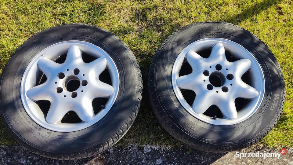 Felgi z oponami Mercedes W210 16 kujawsko-pomorskie Brzemiona sprzedam