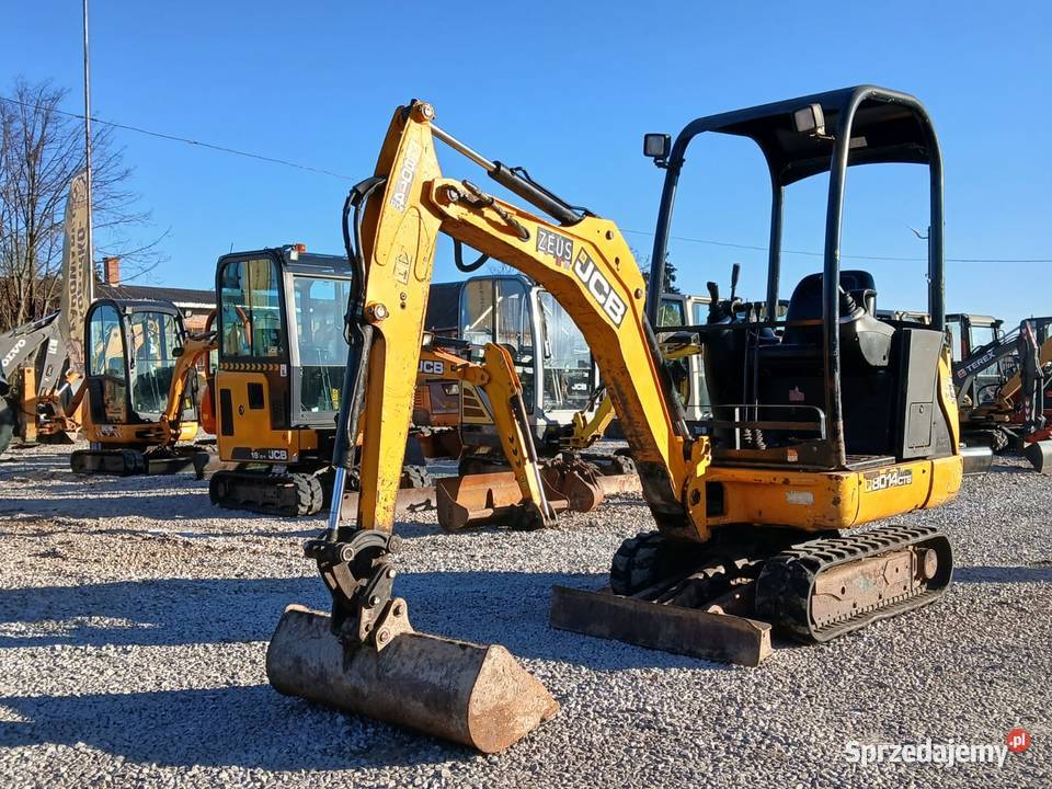 JCB 8014 Mini koparka JCB 8014 z 2017r ładna Złoczew