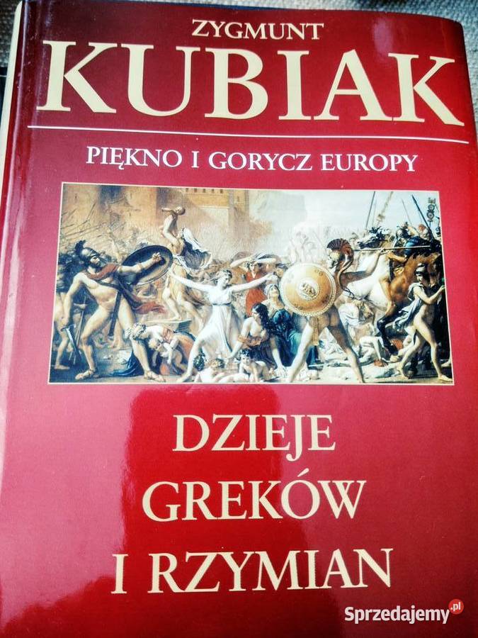 Prezenty książki Kubiak Dzieje Greków i Rzymian Warszawa