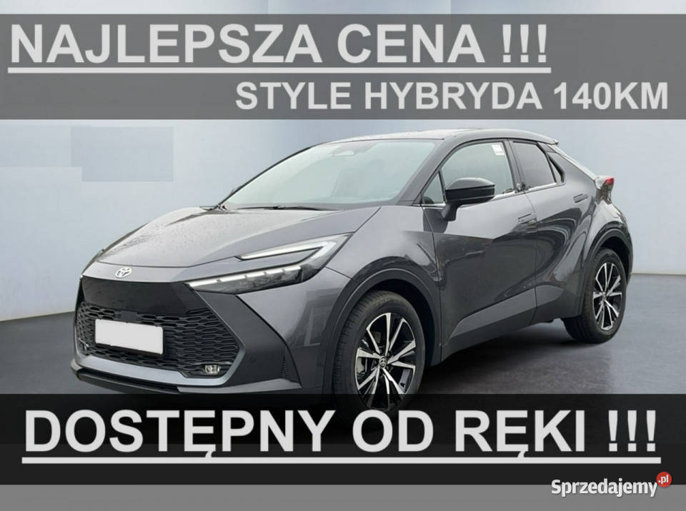Toyota CHR Nowa 140 Hybryda Dostępna ręki Wersja klimatyzacja