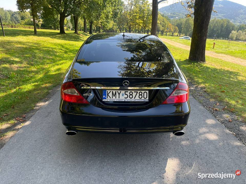 MercedesBenz Klasa CLS W219 320 CDISalon czarny małopolskie