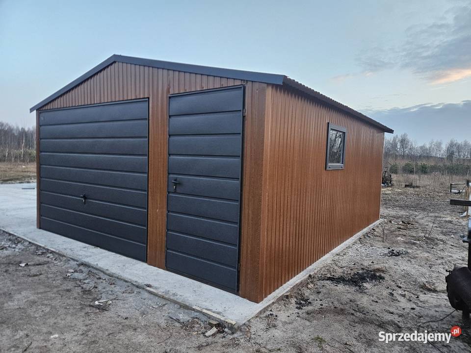 5x6 Garaze Blaszane Garaż Blaszany Blaszak Tarnów