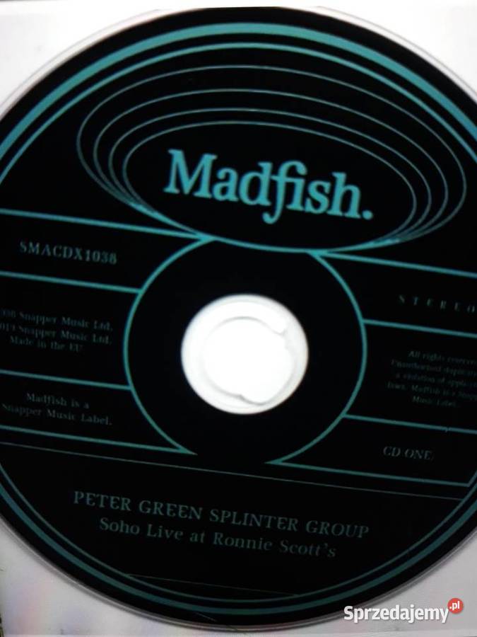 Archiwum blues rocka PETER GREEN Live in Soho 2 płyty podkarpackie Rzeszów