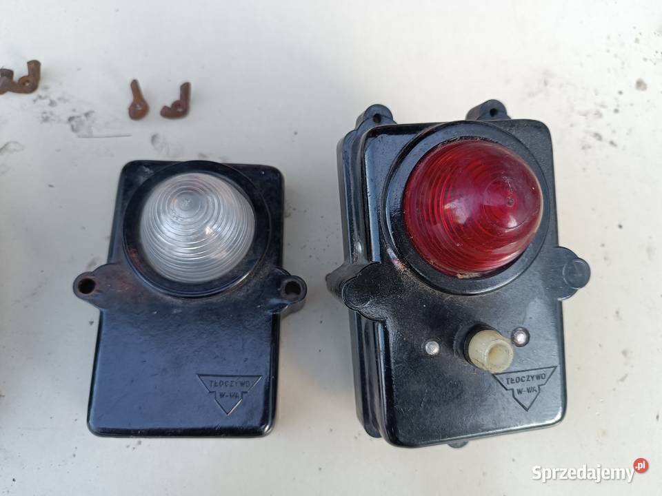 Latarka sygnalizacyjna stara PRL kolejowa do Jasło