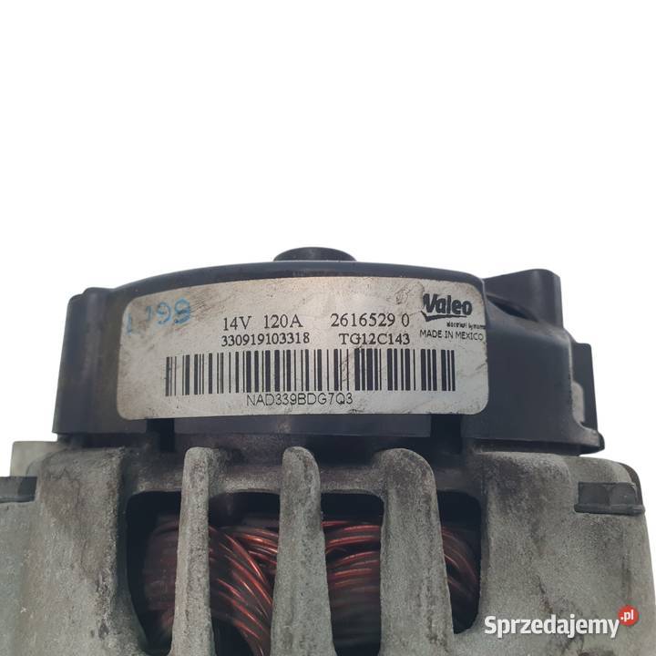 ALTERNATOR Opel Insignia 20 CDTI Valeo 26165290 Chełm