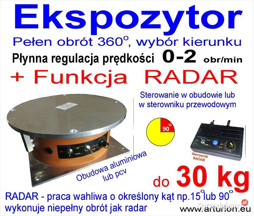 Ekspozytor Kawalet Obrotnica Foto 3D packshot Akcesoria mazowieckie sprzedam