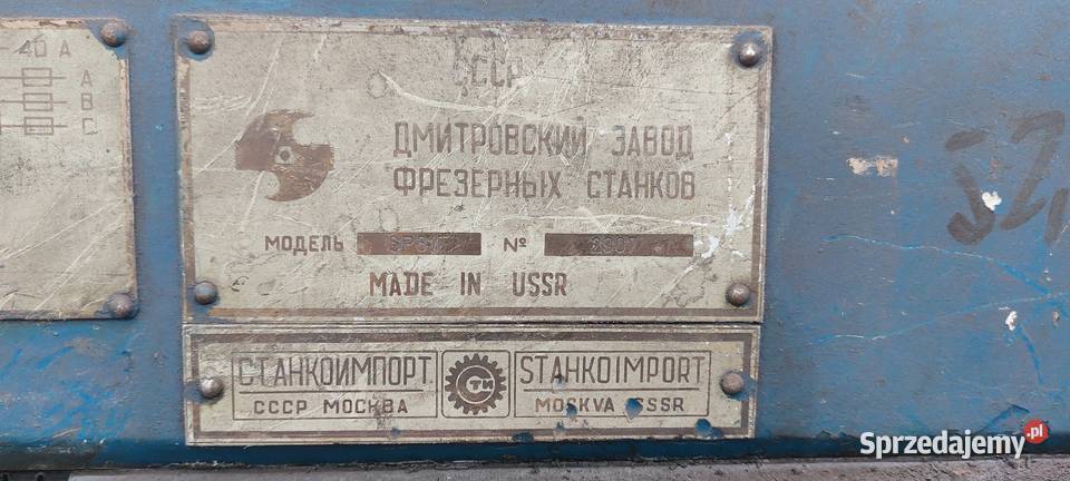 Frezarka Stankoimport 6P81T małopolskie Kraków
