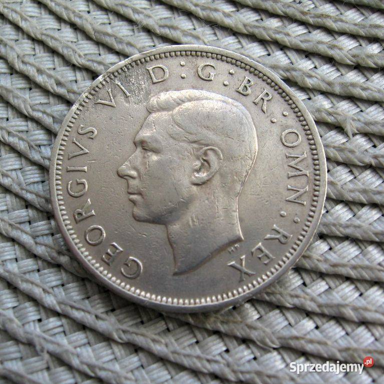 Wielka Brytania 12 Korony 1947r Kolekcje Kalisz sprzedam