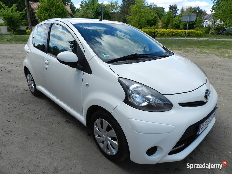 Toyota Aygo 5drzwi Klima SERWIS 1właściciel ASR (kontrola trakcji) Puszczykowo