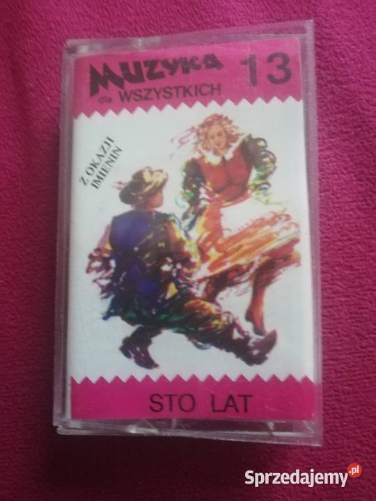 Kaseta magnetofonowa muzyka biesiady Łódź