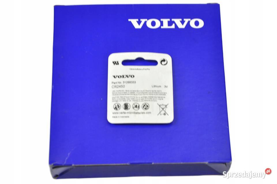 VOLVO C30 C70 S40 V50 bateria pilota kluczyka OE Bielany Wrocławskie