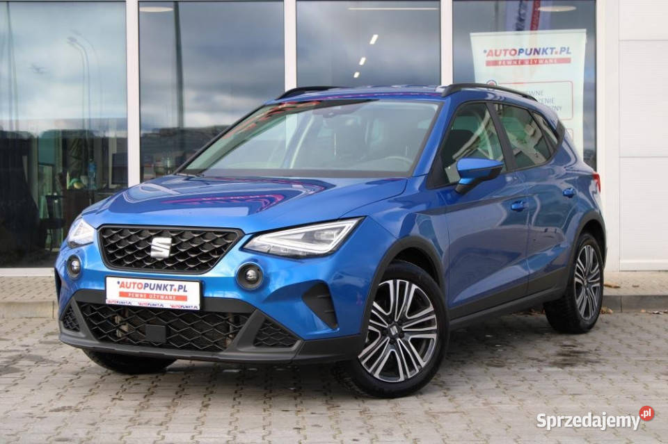 SEAT Arona 2023r Salon Virtual Cockpit CarPlay pomorskie Gdańsk