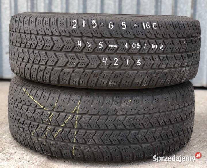 2x Opona zimowa Semperit VanGrip 2 21565 R16C sprzedam