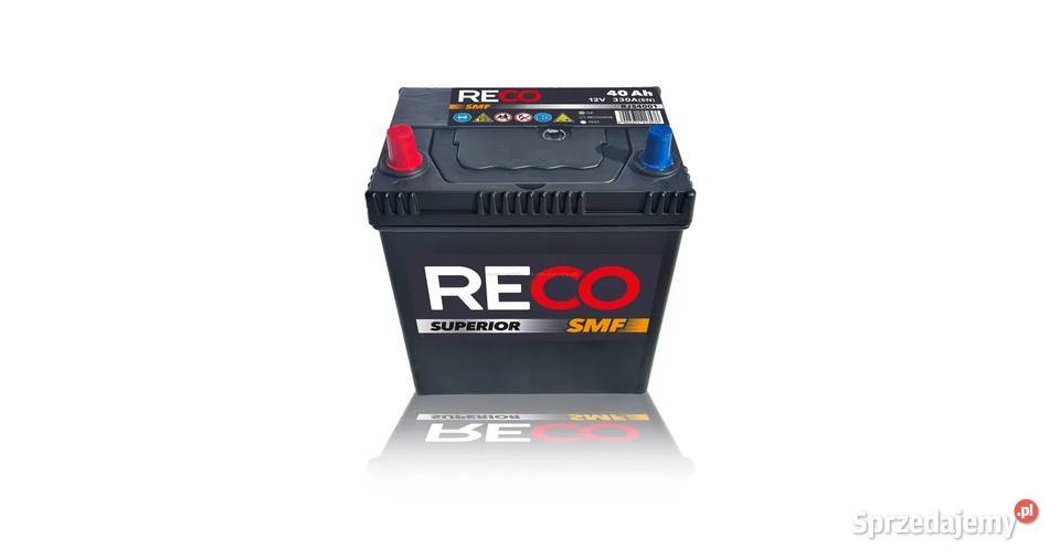 Akumulator Reco Japan 12V 40Ah 330A L Akumulatory