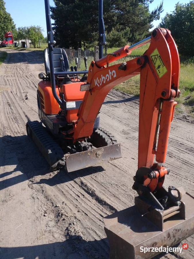 Minikoparka Kubota U103 koparka nie Koparki Łąg