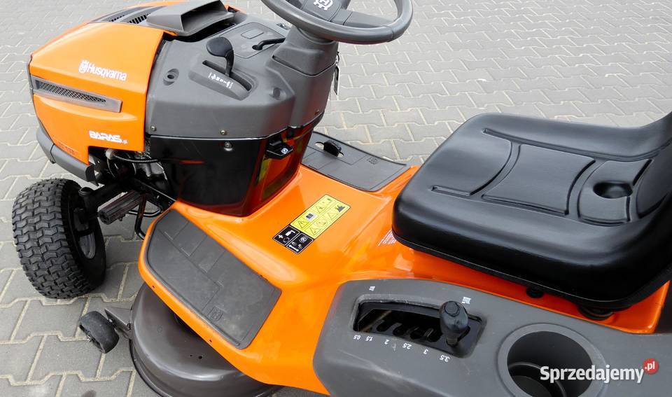 Traktorek kosiarka Husqvarna TC138 BS Pompa