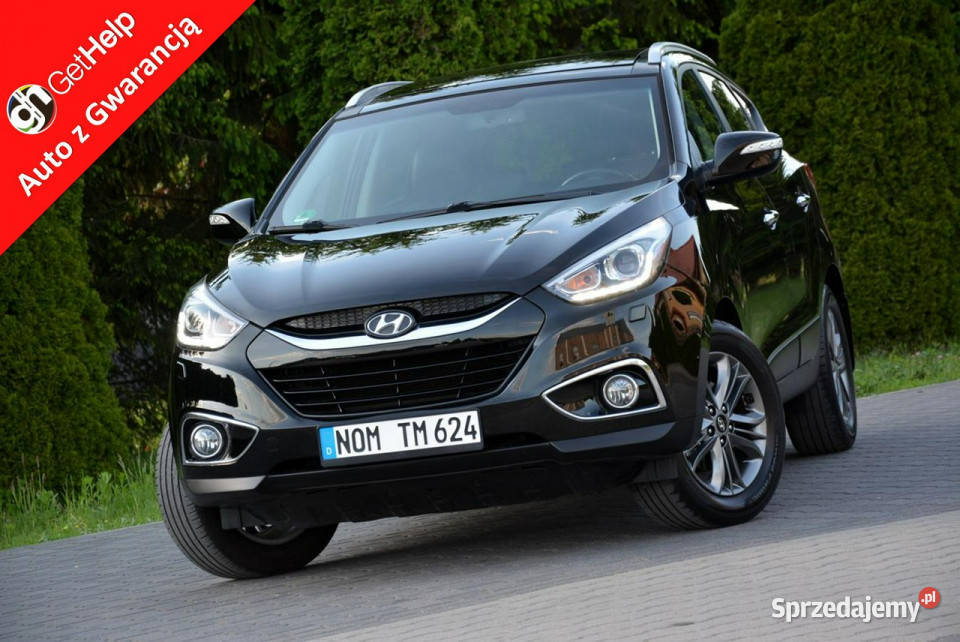 Hyundai ix35 Premium Xenon Ledy Skóry Panorama relingi dachowe Ostrów Mazowiecka sprzedam