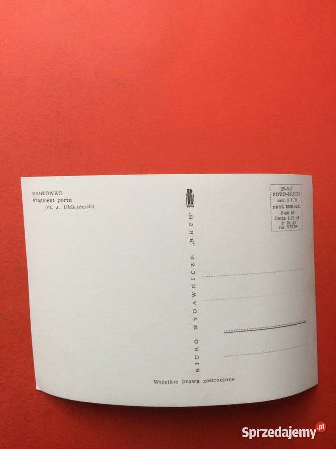 2472 Widokówka Darłówko Szczecin