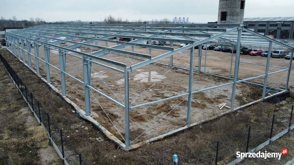 Konstrukcja stalowa pod hale 20x66x465 Piaseczno