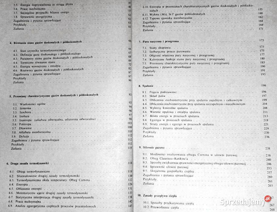 Termodynamika Jan Szargut Chełm sprzedam
