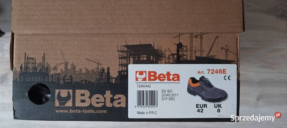 Beta Półbuty bezpieczne robocze zamszowe Wschowa sprzedam