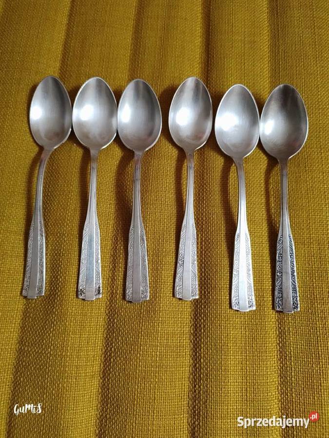 Hefra sztućce paterowane PRL Kraków