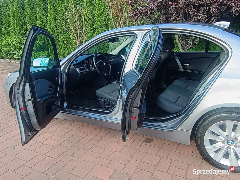 BMW 520i E60 22i 170 6biegów Nawigacja Tempomat nieuszkodzony Witkowo