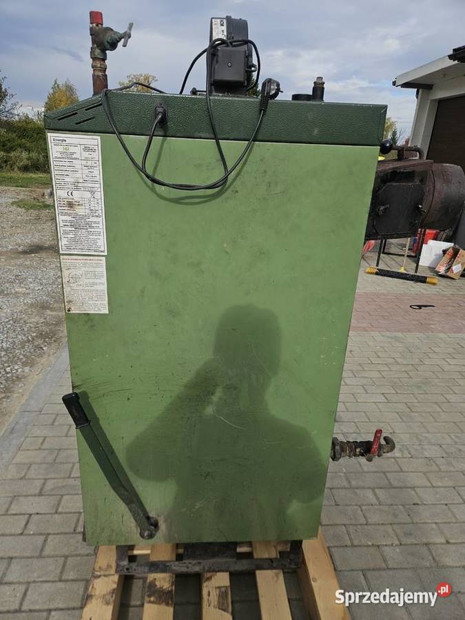 Piec na drewno węgiel paliwo stałe 23KW SAS Rzeszów