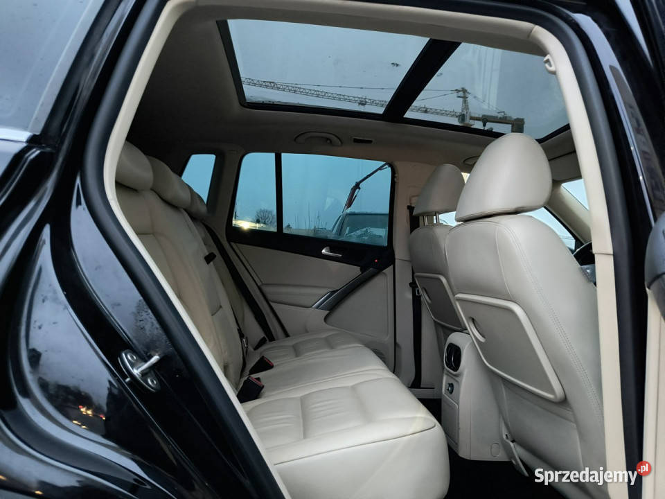 Volkswagen Tiguan Jasne wnętrze Skóry Panorama manualna Bydgoszcz sprzedam