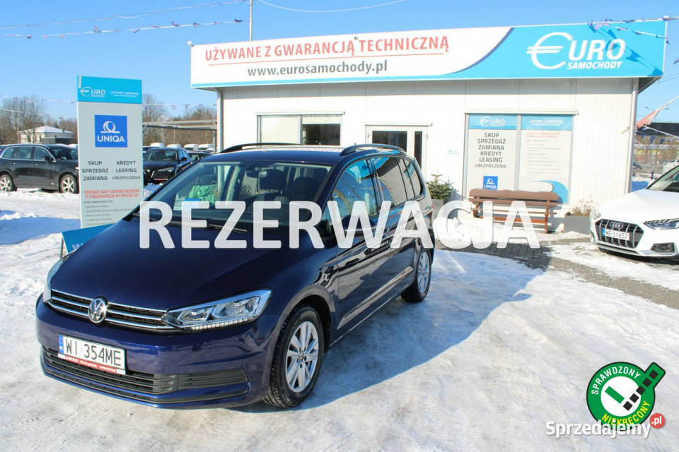 Volkswagen Touran Comfortline Gwarancja SalonPL ABS Warszawa