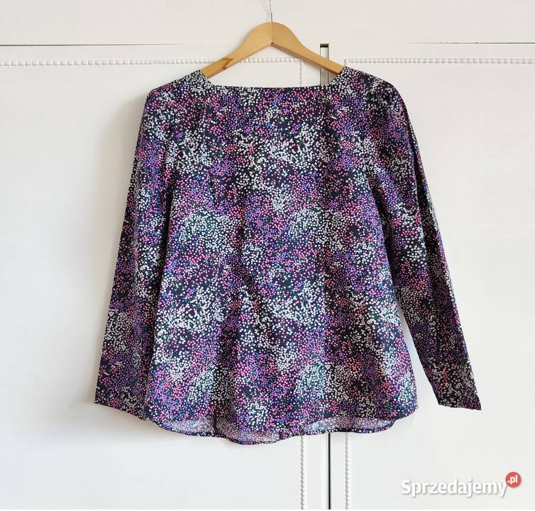 Bluzka Kappahl 46 XXL 3XL bawełna bufki dekolt Rozmiar 46 Szczecin
